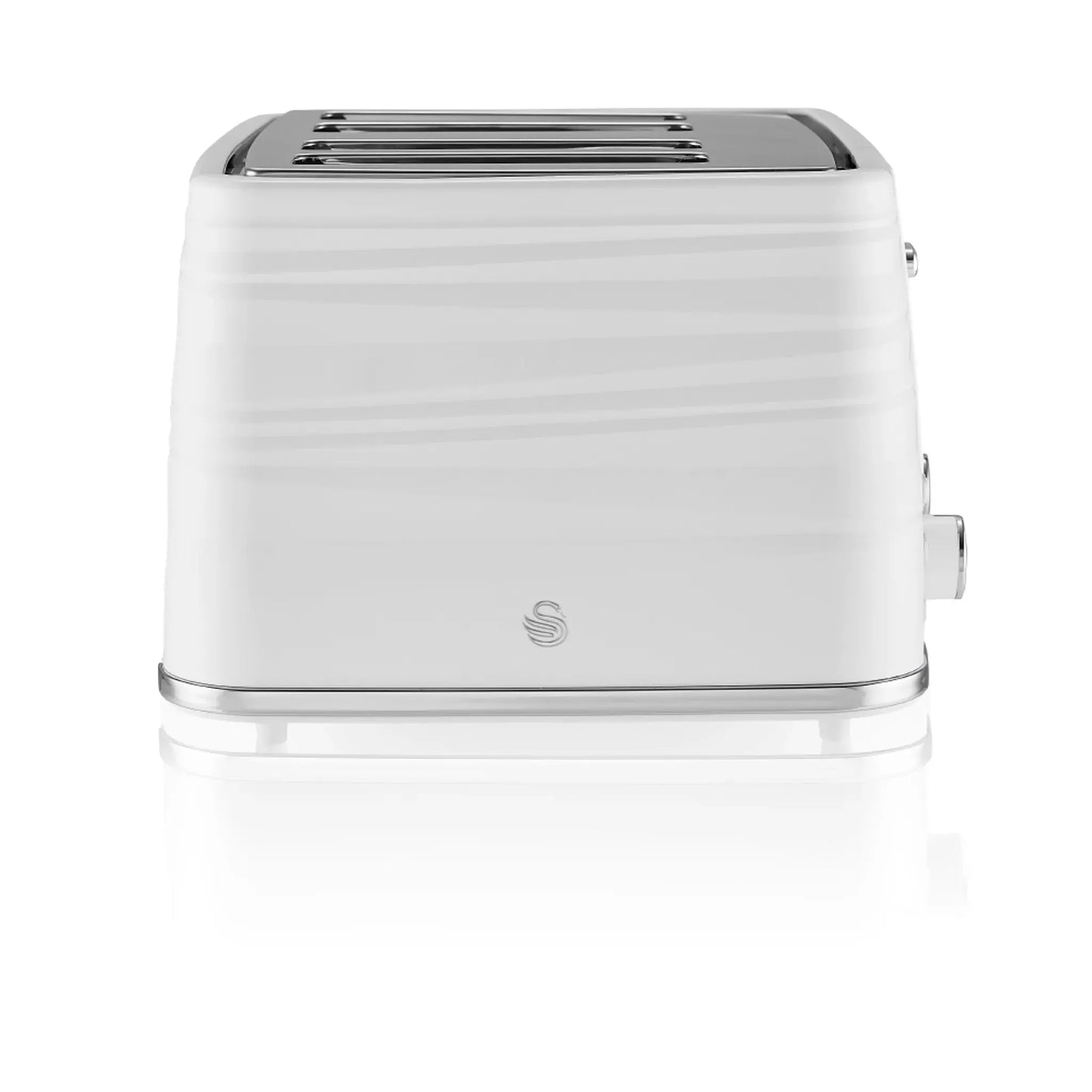 Swan Swan Symphony Kettle & 4 Slice Toaster Kitchen Set (White)