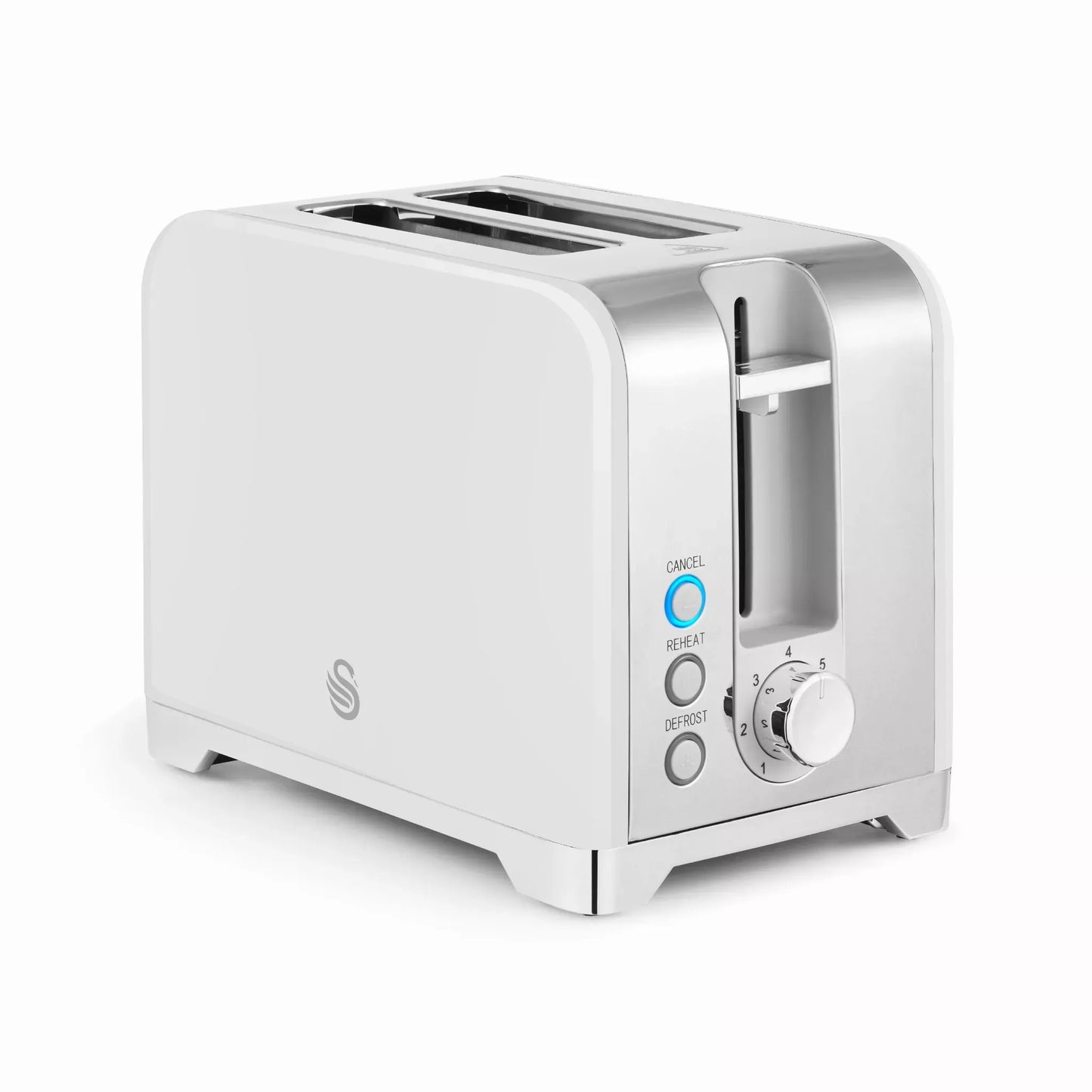 Swan Swan Solace Jug Kettle & 2 Slice Toaster Kitchen Set (White)