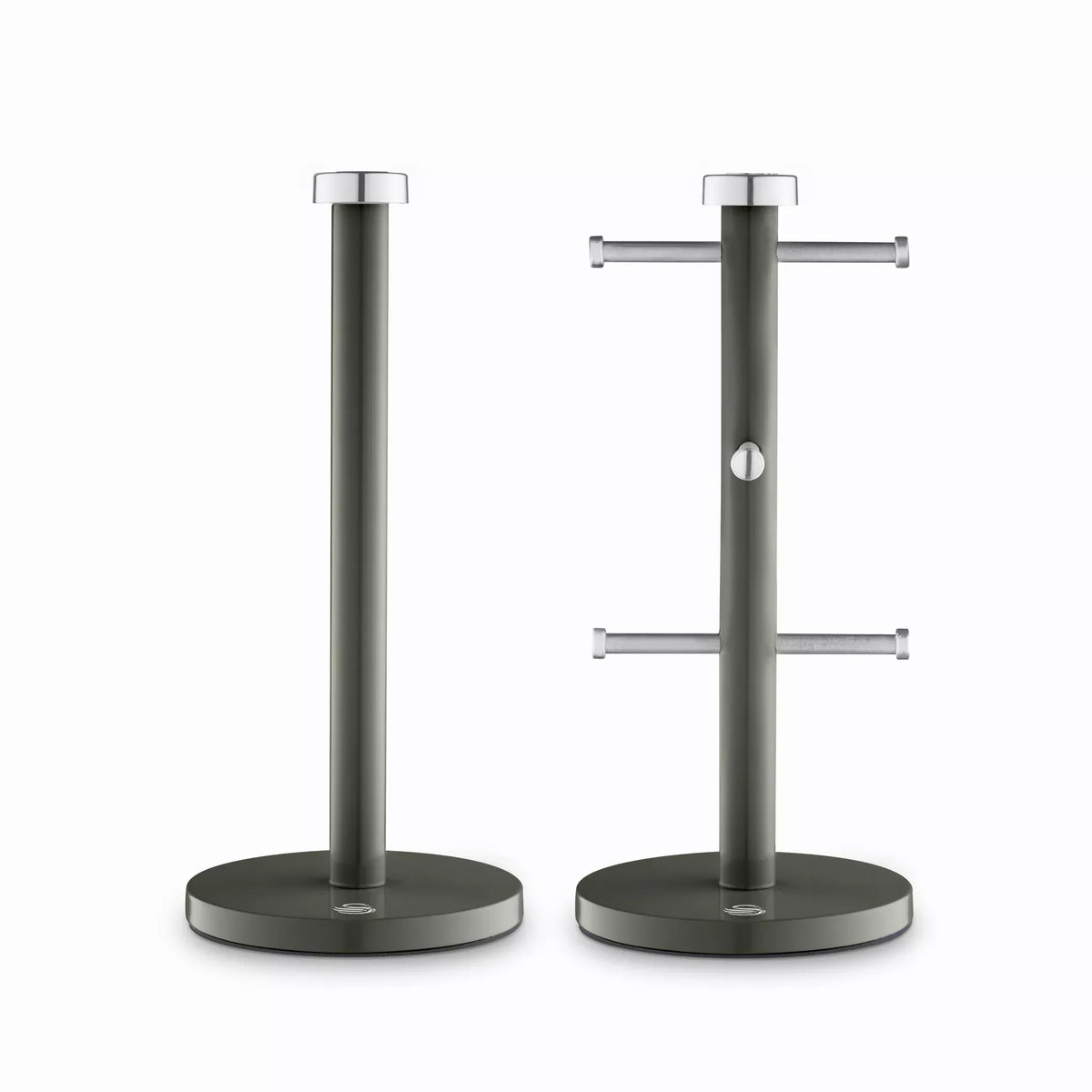 Swan Swan Townhouse Bread Bin, Canisters, Towel Pole & Mug Tree Set (Graphite)