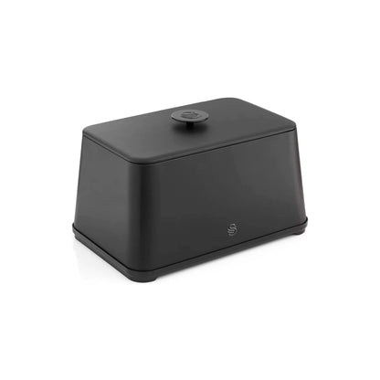 Swan Swan Stealth Bread Bin & Canisters Kitchen Storage Set (Matt Black)