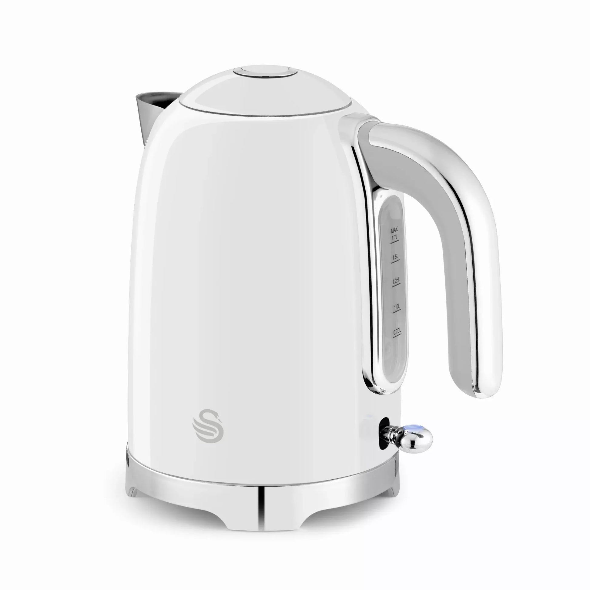 Swan Swan Solace Jug Kettle & 2 Slice Toaster Kitchen Set (White)