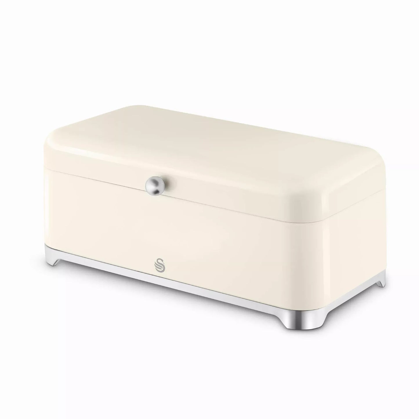 Swan Solace Bread Bin & Canisters Storage Set (Cream) Bread Bin & Canister Sets