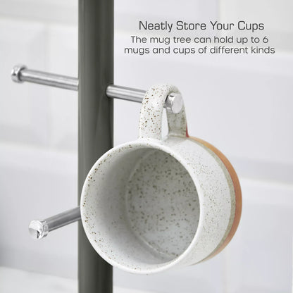 Swan Swan Townhouse Bread Bin, Canisters, Towel Pole & Mug Tree Set (Graphite)