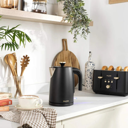 Salter Alchemy 4 Slice Toaster EK5565BG (Black & Gold)