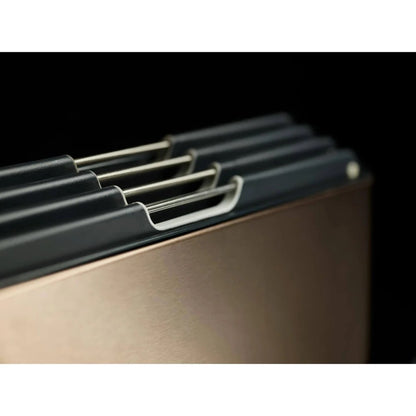 Joseph Joseph Folio 4-Piece Chopping Board Set Steel Slimline Case 60172 (Rose Gold)