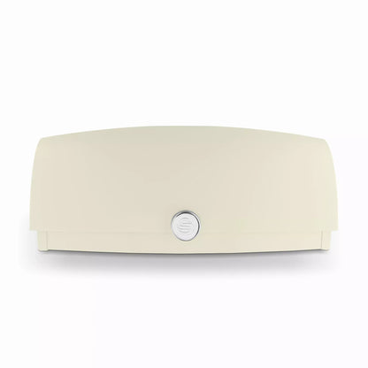 Swan Swan Townhouse Kettle, 2 Slice Toaster, Bread Bin, Canisters Kitchen Set (Cream)