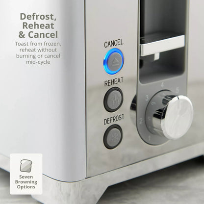 Swan Swan Solace Jug Kettle & 2 Slice Toaster Kitchen Set (White)