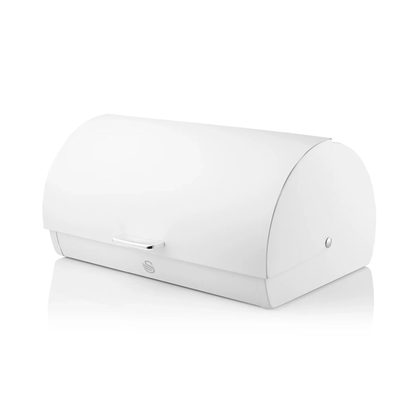 Swan Swan Serenity Kettle, 4 Slice Toaster, Bread Bin & Canisters Kitchen Set (White)