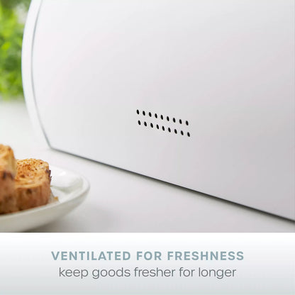 Swan Swan Serenity Kettle, 4 Slice Toaster, Bread Bin & Canisters Kitchen Set (White)