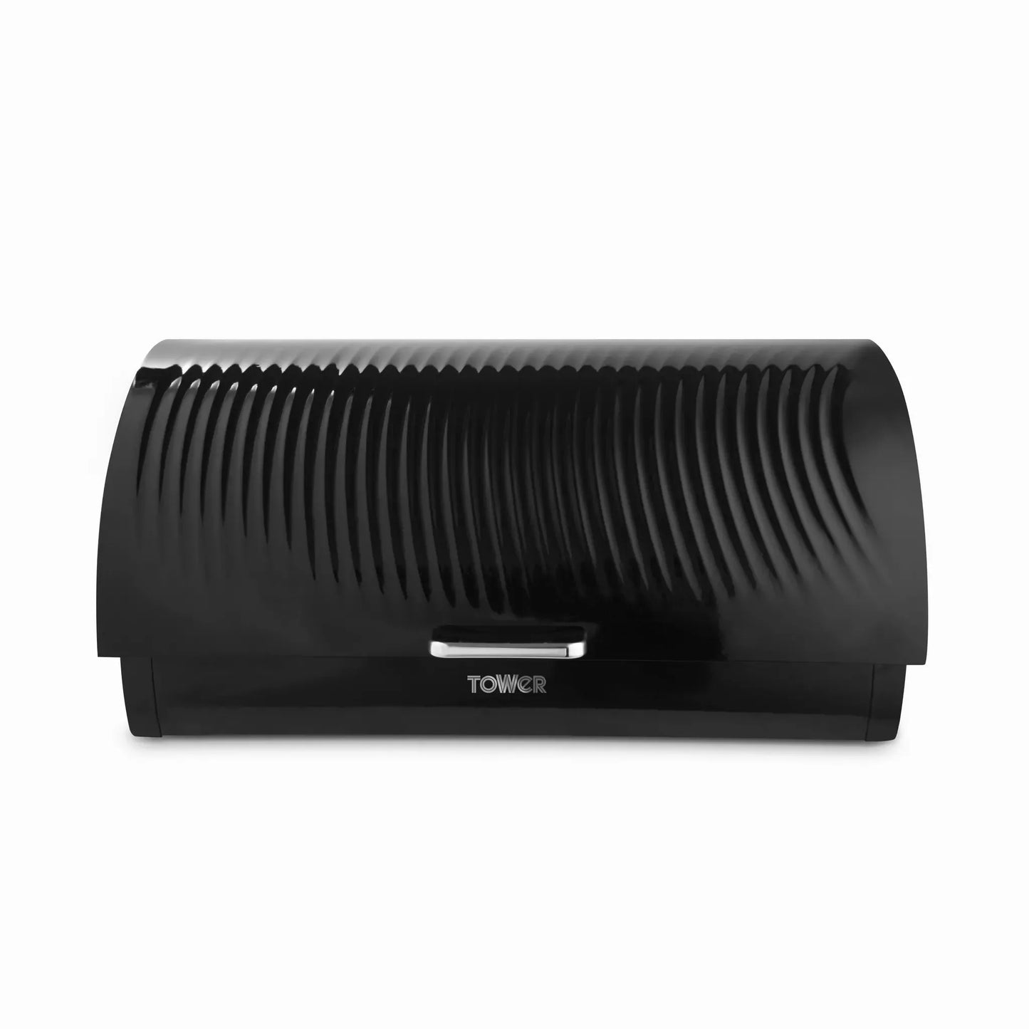 Tower Tower Sonar Bread Bin & Canister Kitchen Storage Set (Black)