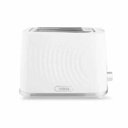 Tower Tower Sonar Kettle & 2 Slice Toaster Kitchen Set (White)