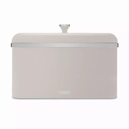 Tower Tower Cavaletto Bread Bin & Canisters Kitchen Storage Set (Latte)