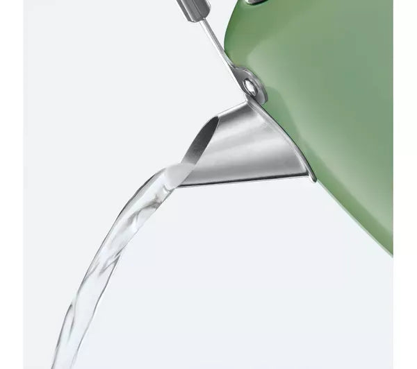 Russell Hobbs Russell Hobbs Stylevia Pyramid Kettle & 4 Slice Toaster Kitchen Set (Sage Green)