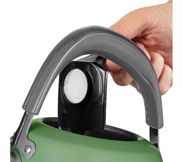 Russell Hobbs Russell Hobbs Stylevia Pyramid Kettle & 4 Slice Toaster Kitchen Set (Sage Green)