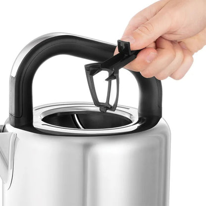 Russell Hobbs Distinctions Pyramid Kettle & 2 Slice Toaster Kitchen Set (Black)