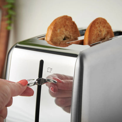 Russell Hobbs Everyday 2 Slice Toaster 28860 Silver (Brushed Stainless Steel)