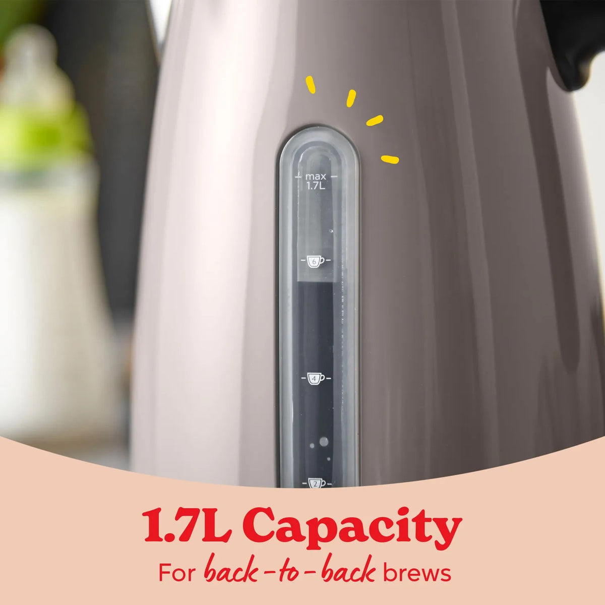 Russell Hobbs Everyday Quiet Kettle 28853 (Mocha)