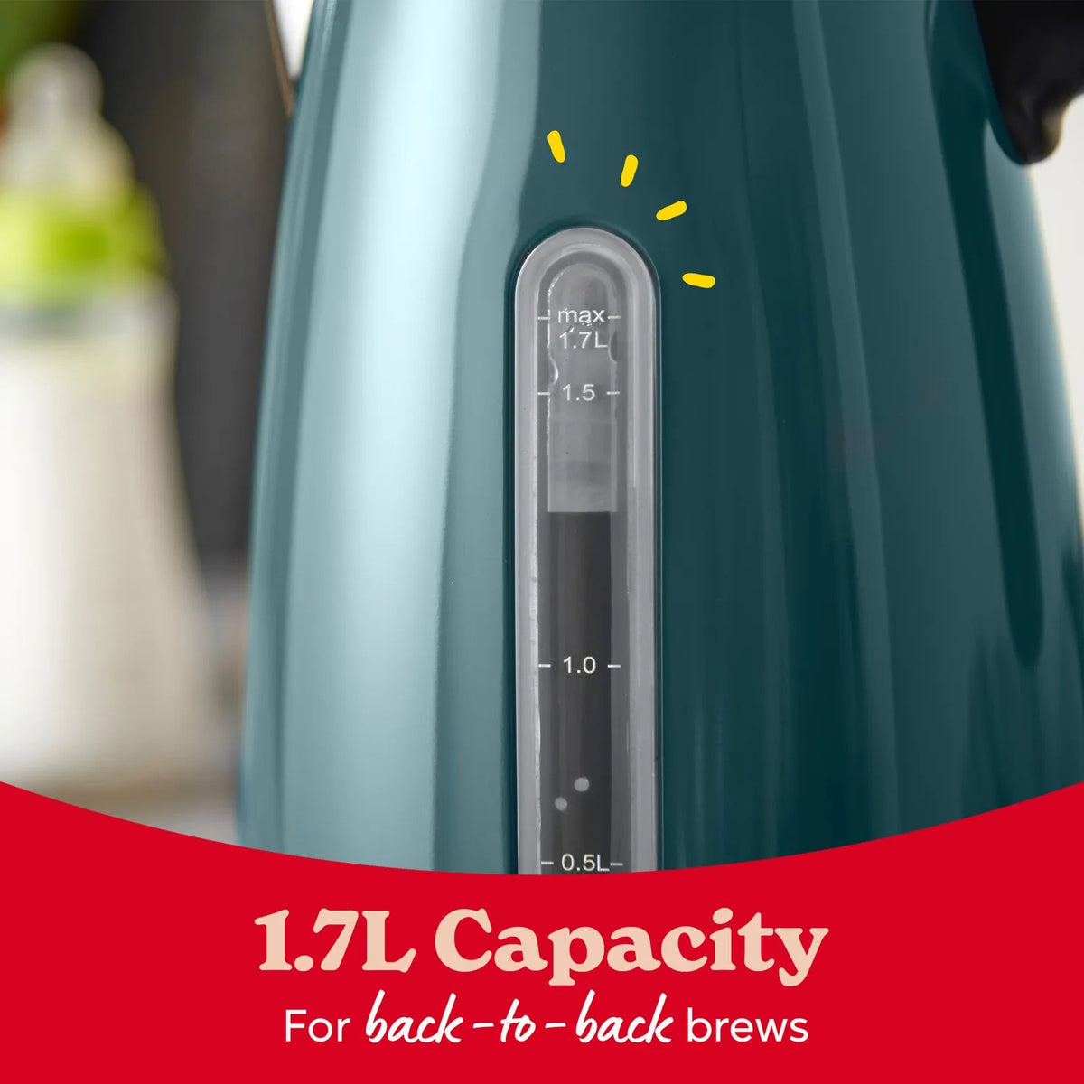Russell Hobbs Everyday Quiet Kettle 28855 (Teal)