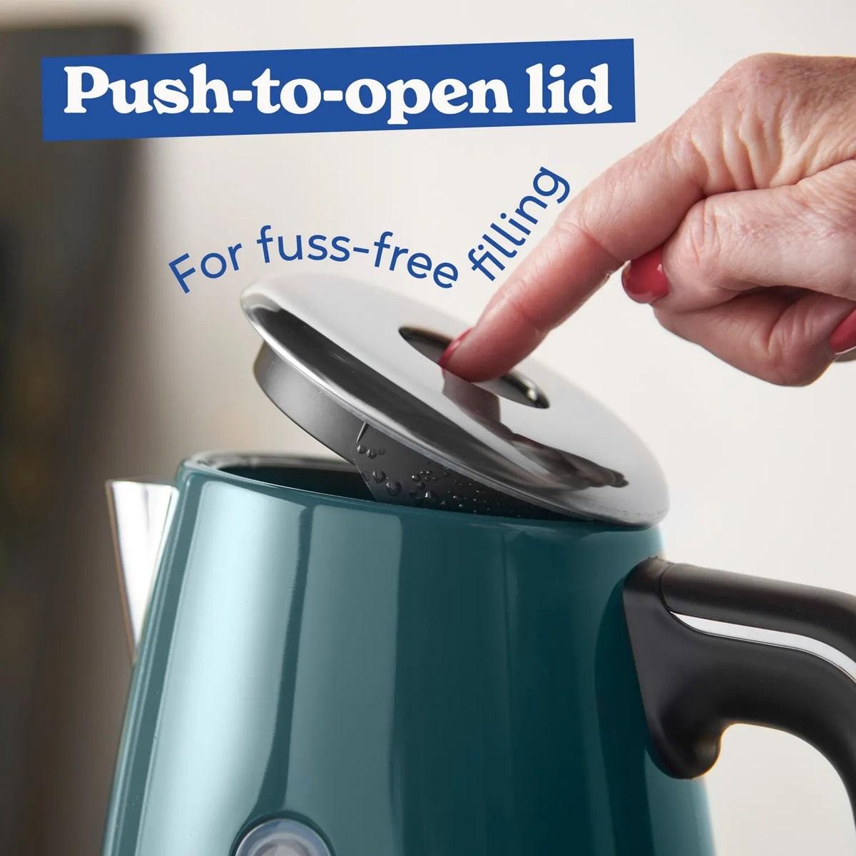 Russell Hobbs Everyday Quiet Kettle 28855 (Teal)
