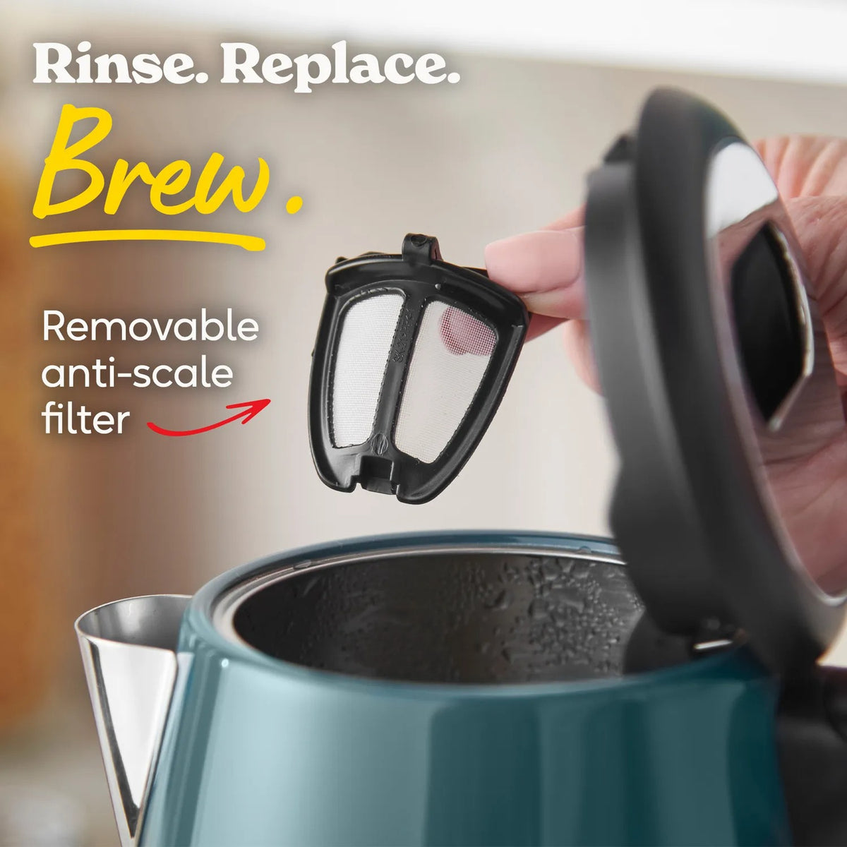 Russell Hobbs Everyday Kettle 28835 (Teal)