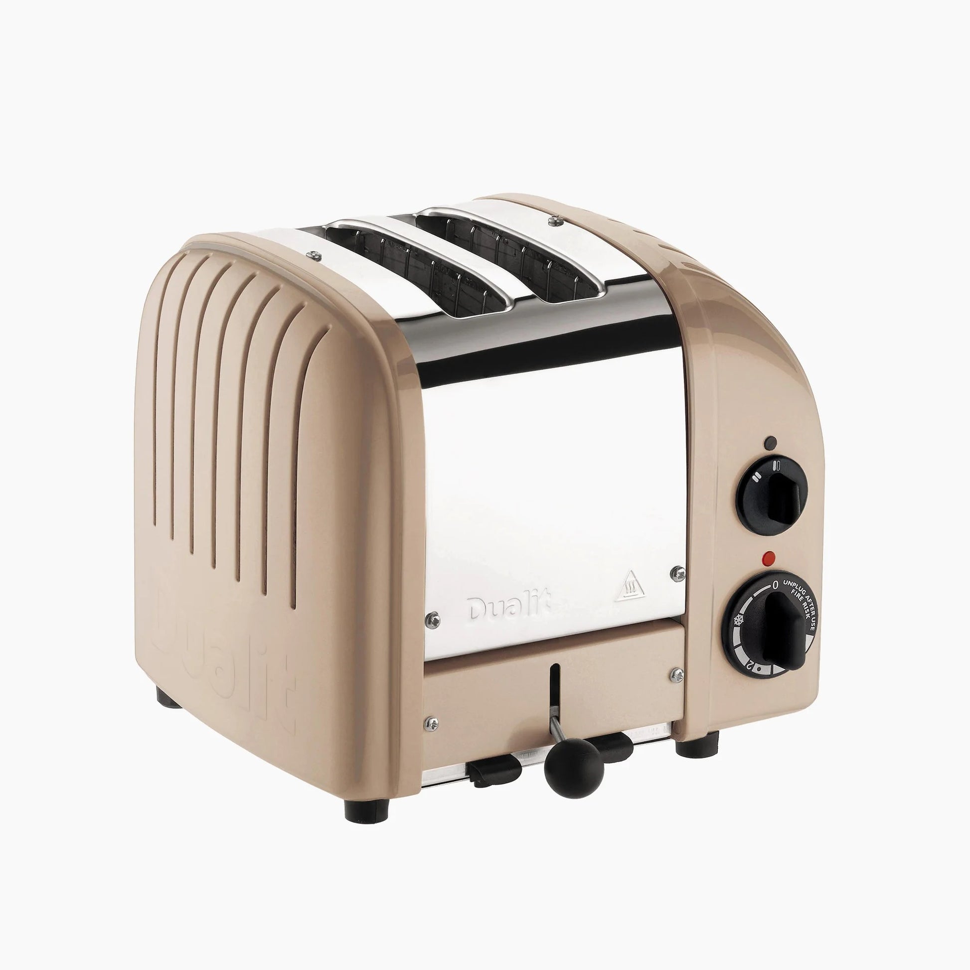 Dualit Classic Kettle & 2 Slice Vario AWS Toaster Kitchen Set (Stainless Steel & Sandstone) Kettle & Toaster Sets