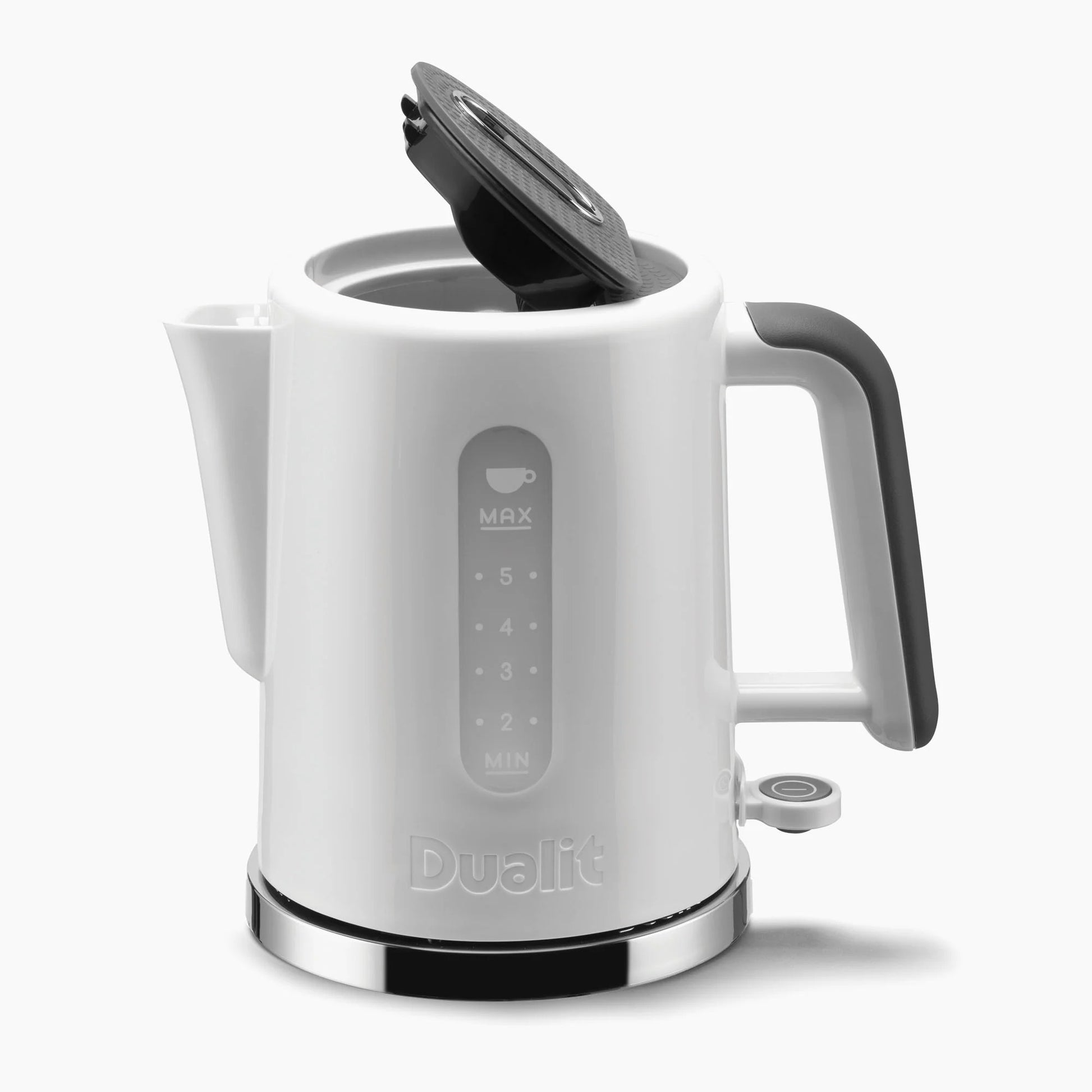 Dualit Dualit Studio Kettle & 2 Slice Toaster Kitchen Set (White & Light Grey)