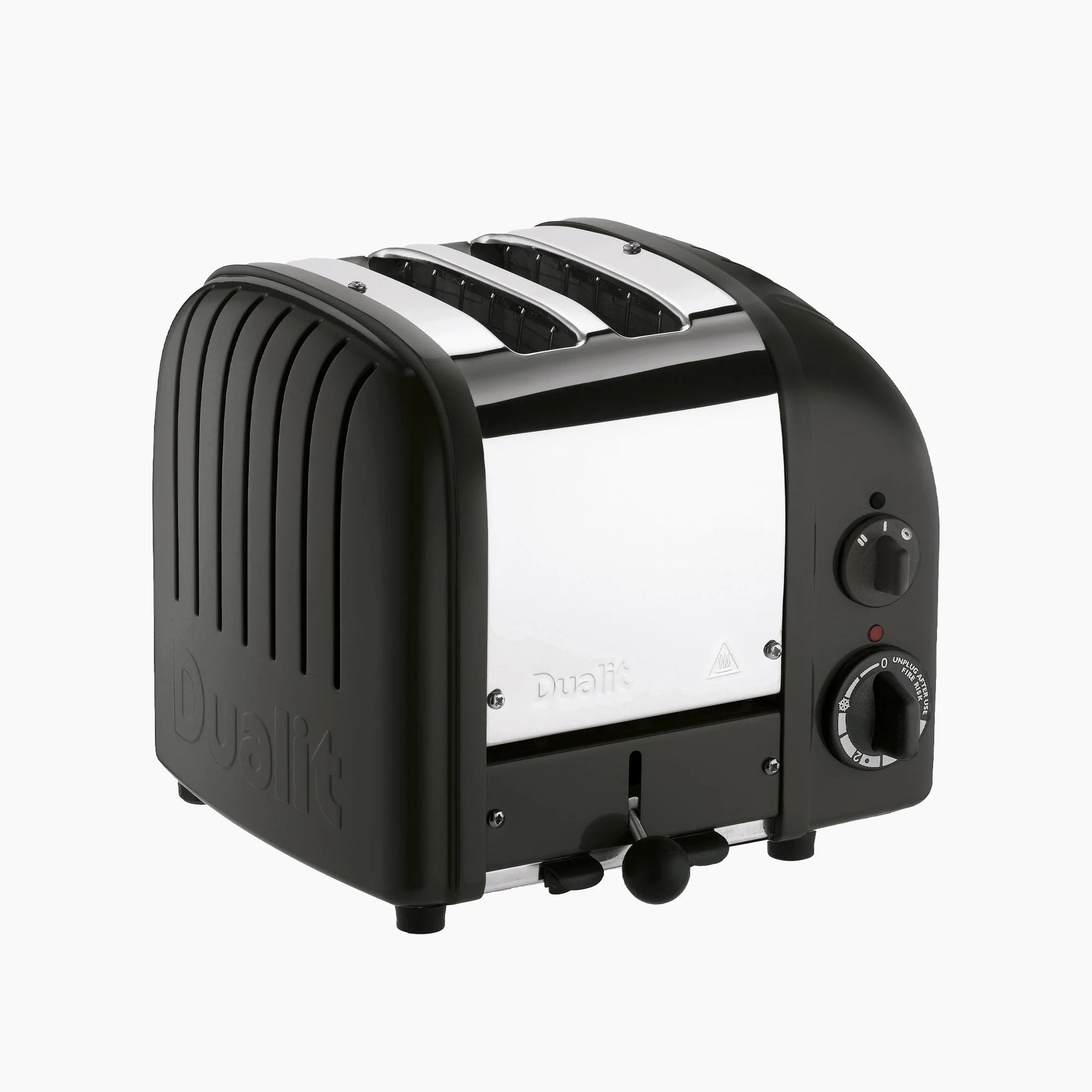 Dualit Classic Kettle & 2 Slice Vario AWS Toaster Kitchen Set (Stainless Steel & Matte Black) Kettle & Toaster Sets