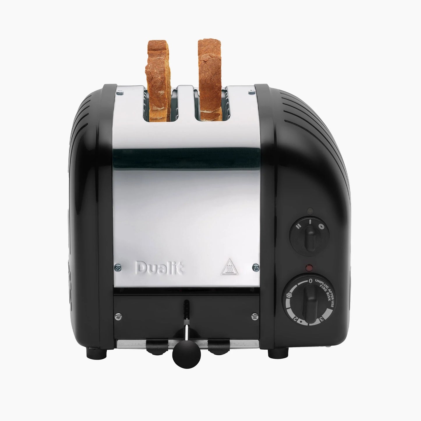 Dualit Classic Kettle & 2 Slice Vario AWS Toaster Kitchen Set (Stainless Steel & Matte Black) Kettle & Toaster Sets
