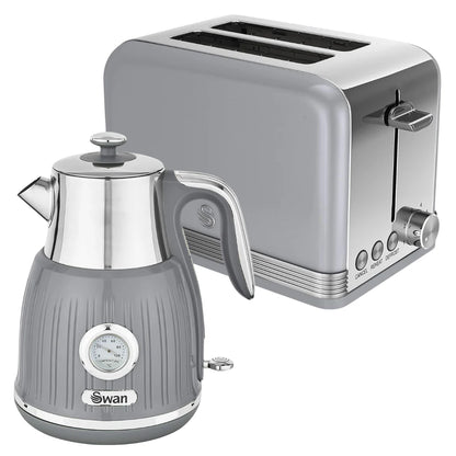 Grey retro kettle hotsell