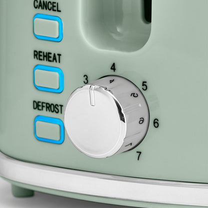 Swan Windsor 2 Slice Toaster M5055322572303 (Light Green)