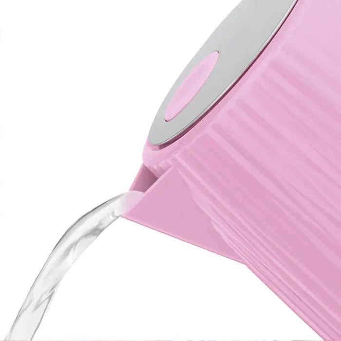 Russell Hobbs Eden Kettle, 2 Slice Toaster & Microwave Kitchen Set (Raspberry)