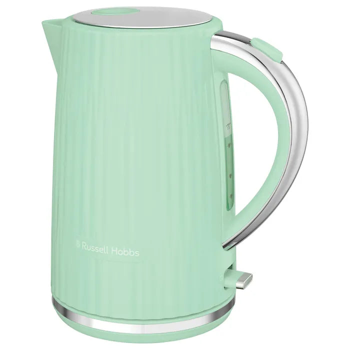 Russell Hobbs Eden Kettle, 2 Slice Toaster & Microwave Kitchen Set (Pistachio)
