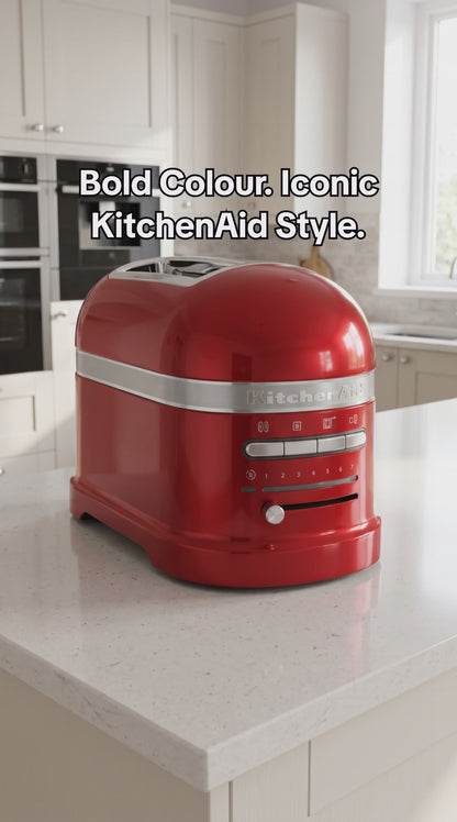 KitchenAid Artisan 2 Slice Toaster 5KMT2204BCA (Candy Apple Red)