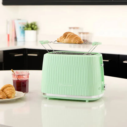 Russell Hobbs Eden Kettle, 2 Slice Toaster & Microwave Kitchen Set (Pistachio)