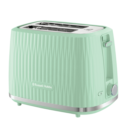 Russell Hobbs Eden Kettle, 2 Slice Toaster & Microwave Kitchen Set (Pistachio)