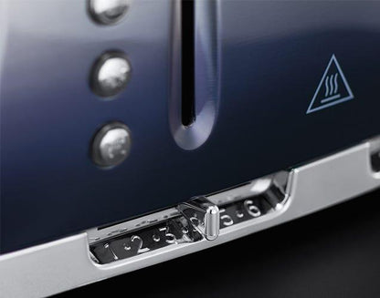 Russell Hobbs Eclipse 4 Slice Toaster 25141 (Midnight Blue) - Vibe Home