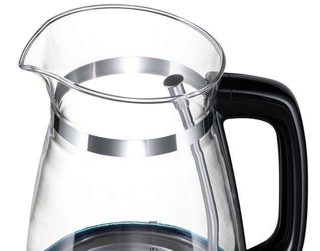 Russell Hobbs Classic Glass Kettle 26080 (Black) - Vibe Home