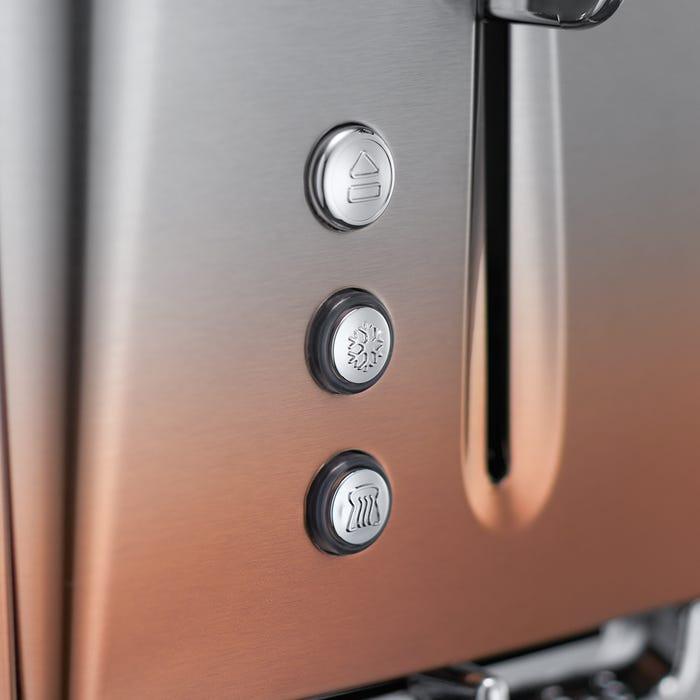 Russell Hobbs Eclipse 4 Slice Toaster 25143 (Copper) - Vibe Home