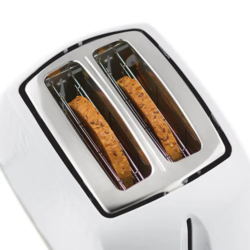 Russell Hobbs Honeycomb Kettle, 2 Slice Toaster & Manual Microwave Kitchen Set (White)