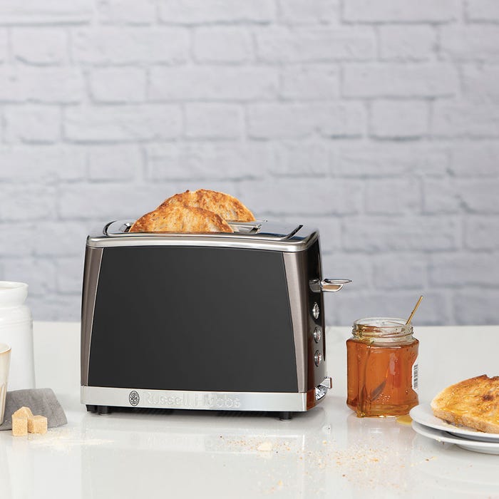 Russell Hobbs Russell Hobbs Luna 2 Slice Toaster 26150 (Matte Black)