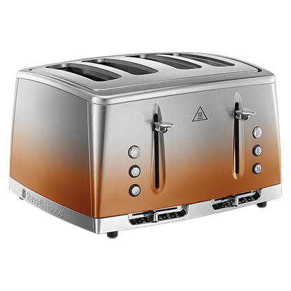 Russell Hobbs Eclipse 4 Slice Toaster 25143 (Copper) - Vibe Home