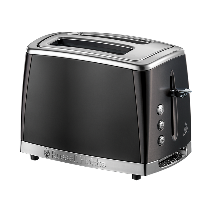Russell Hobbs Russell Hobbs Luna Kettle & 2 Slice Toaster Kitchen Set (Matt Black)