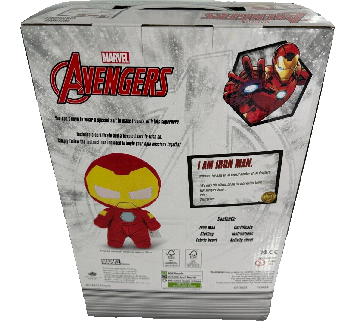 Peluches avengers marvel on sale