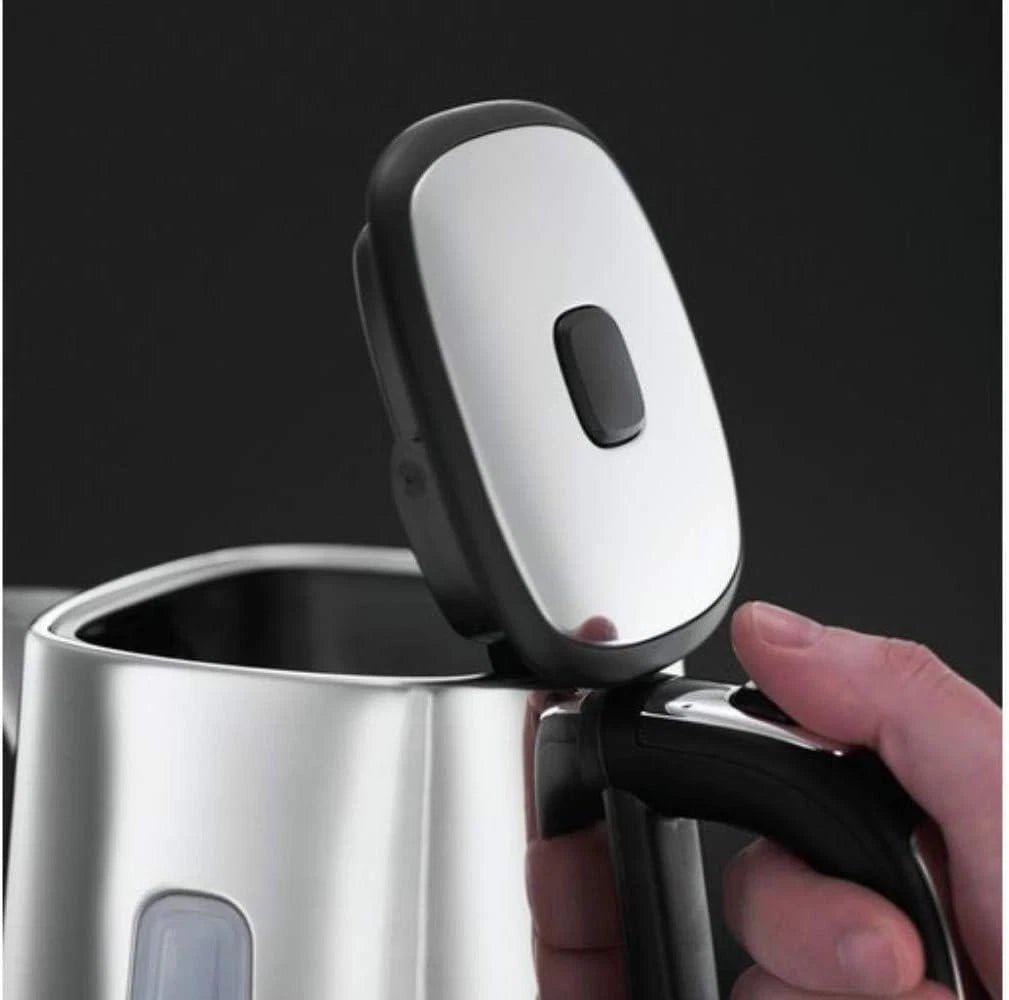 Russell Hobbs Luna Jug Kettle & 2 Slice Long Slot Toaster Kitchen Set (Copper) - Vibe Home