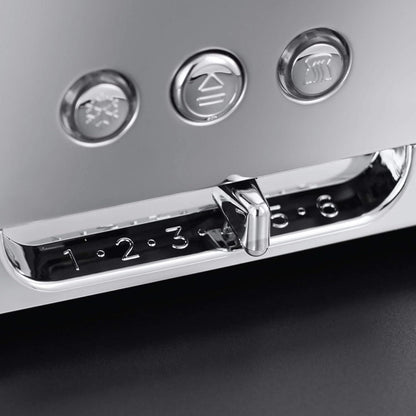 Russell Hobbs Luna Jug Kettle & 2 Slice Long Slot Toaster Kitchen Set (Copper) - Vibe Home