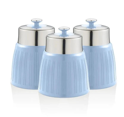 Swan Retro Canister Set Kitchen Canisters SWKA1024BLN - Blue