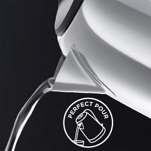 Russell Hobbs Buckingham Jug Kettle & 4 Slice Toaster Kitchen Set (Stainless Steel) - Vibe Home