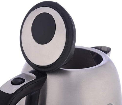 Russell Hobbs Buckingham Jug Kettle & 4 Slice Toaster Kitchen Set (Stainless Steel) - Vibe Home