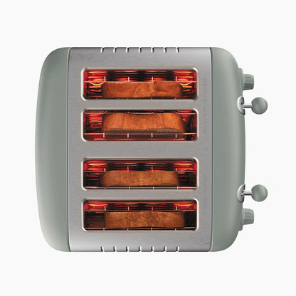 Dualit Lite Jug Kettle & 4 Slice Toaster Kitchen Set (Sage)
