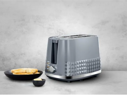 Tower Solitaire 2 Slice Toaster T20082GRY (Grey)